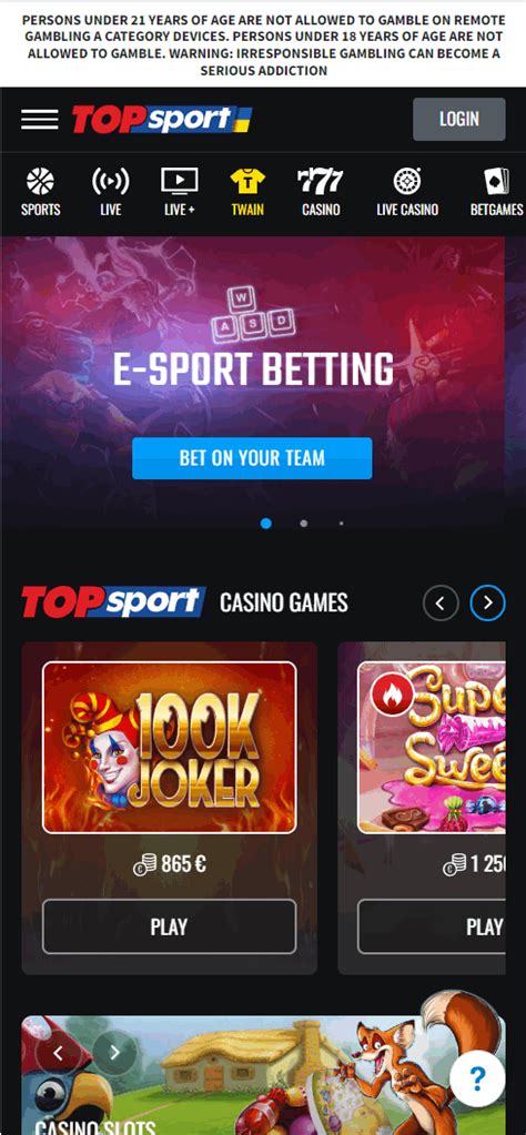 Topsport casino review